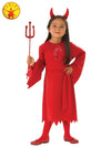 RED DEVIL GIRLS COSTUME, CHILD